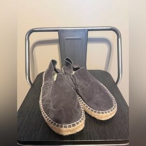 Natural World Eco Espadrilles Gray Canvas Slip-On EU 42 Men’s 9 Women’s 10